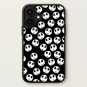 Compact Edge Jack Skellington Pattern - TNBC Phone Case