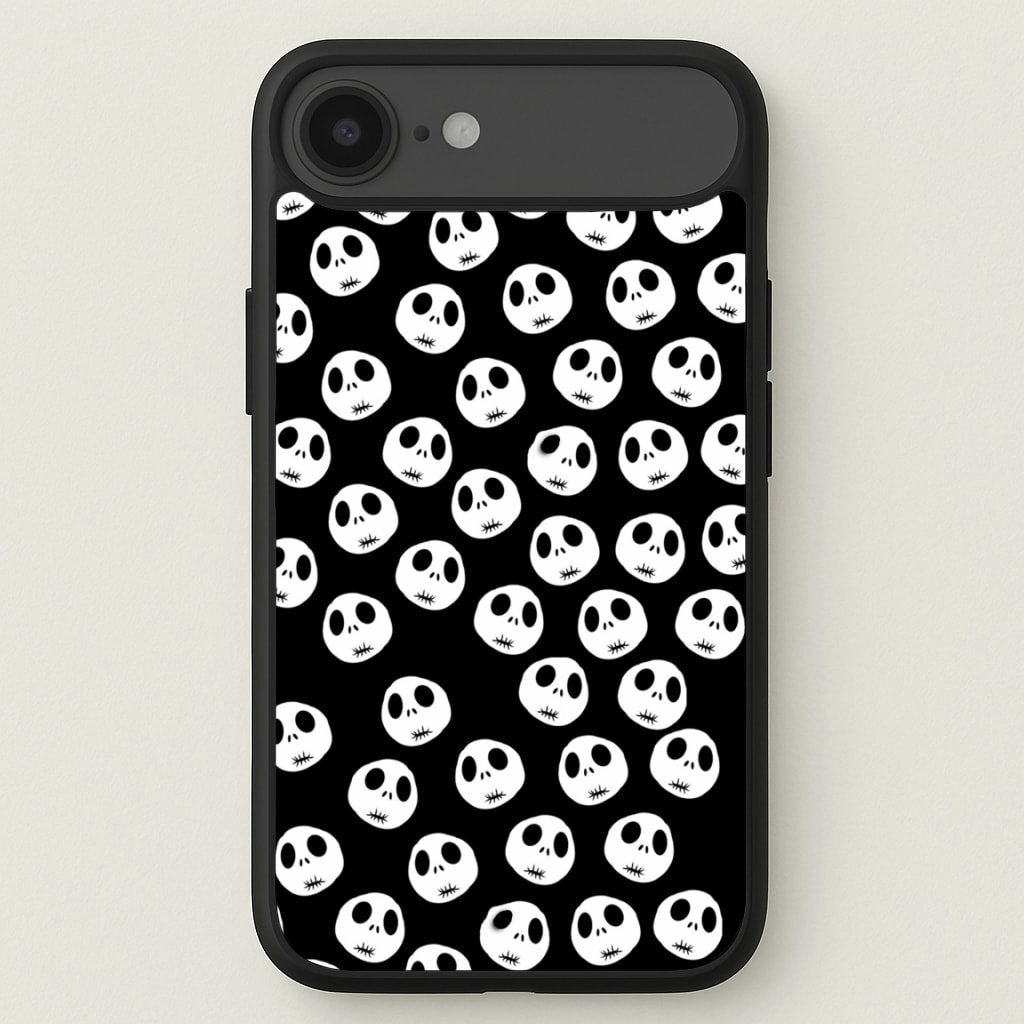 Polished Style Polished Look Jack Skellington Pattern - TNBC Phone Case