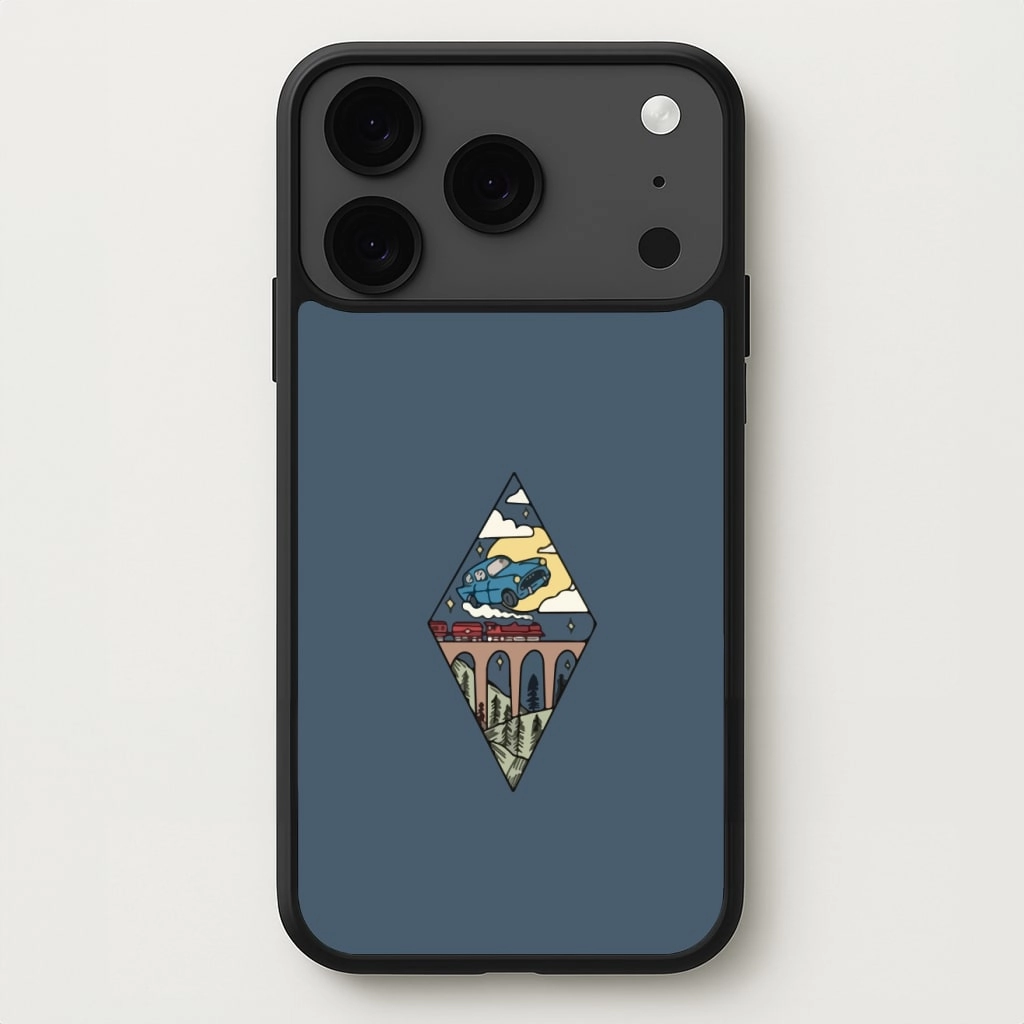 Flying Car Phone Case Matte Feel High Durability
