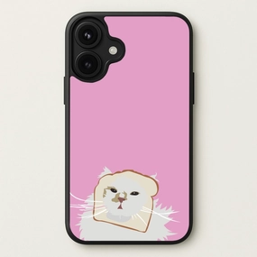 Smooth Outline Silly Cat - Cats Phone Case