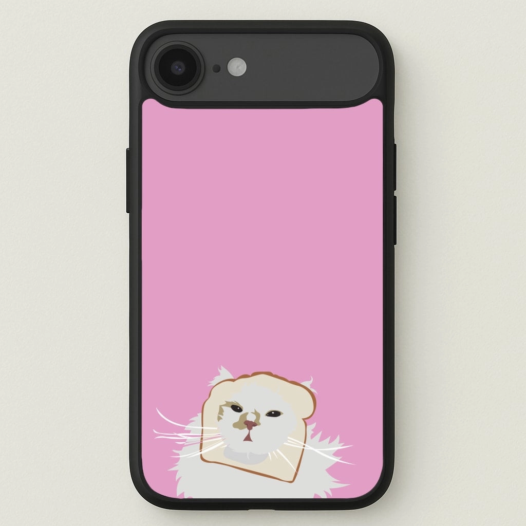 Luxury Finish Modern Grip Texture Silly Cat - Cats Phone Case