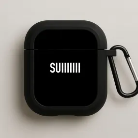 SUI - Football AirPods Case Slim Silicone Bag