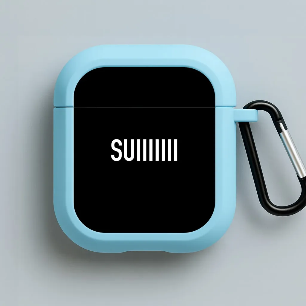 SUI - Football AirPods Case compact portable airpods protector airpods case for music lovers