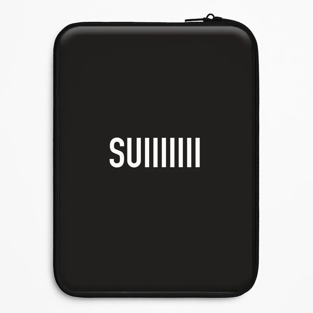 simple design SUI - Football Laptop Sleeve
