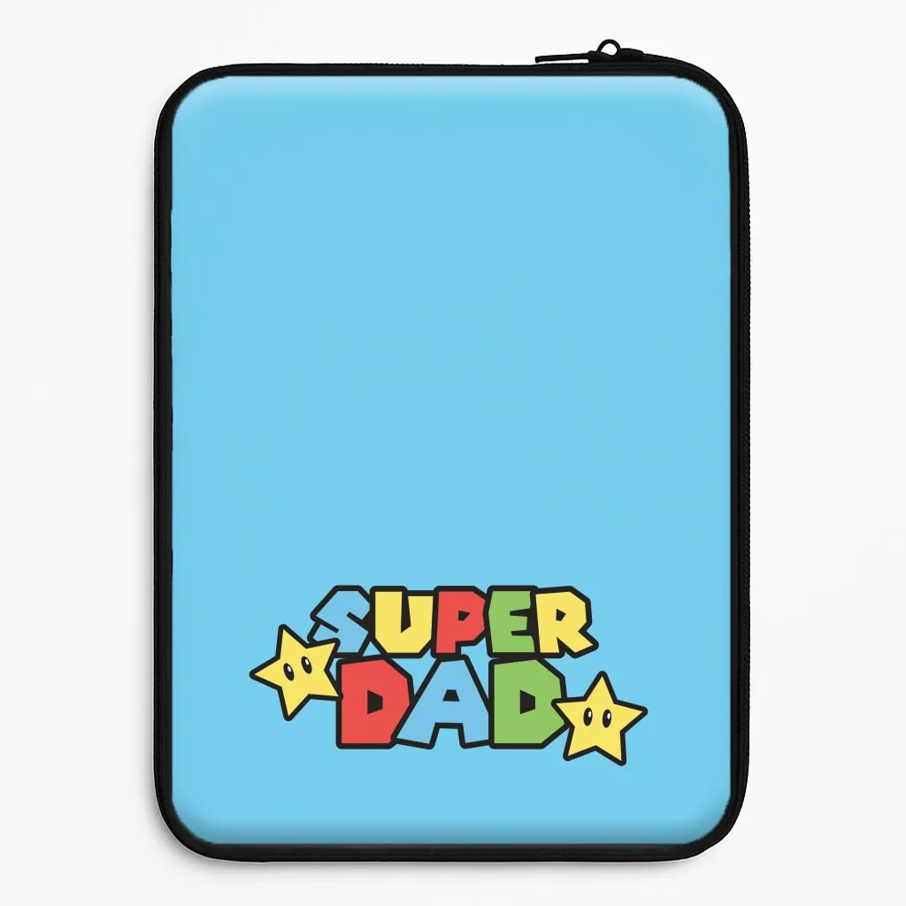 Flexible Design Super Dad  Laptop Sleeve
