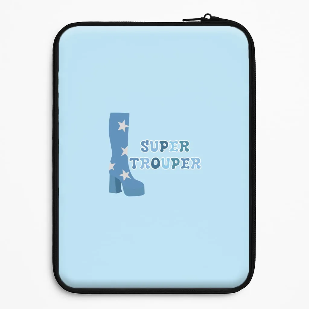 Super Trouper Laptop Sleeve Handcrafted Design Elegant Appearance