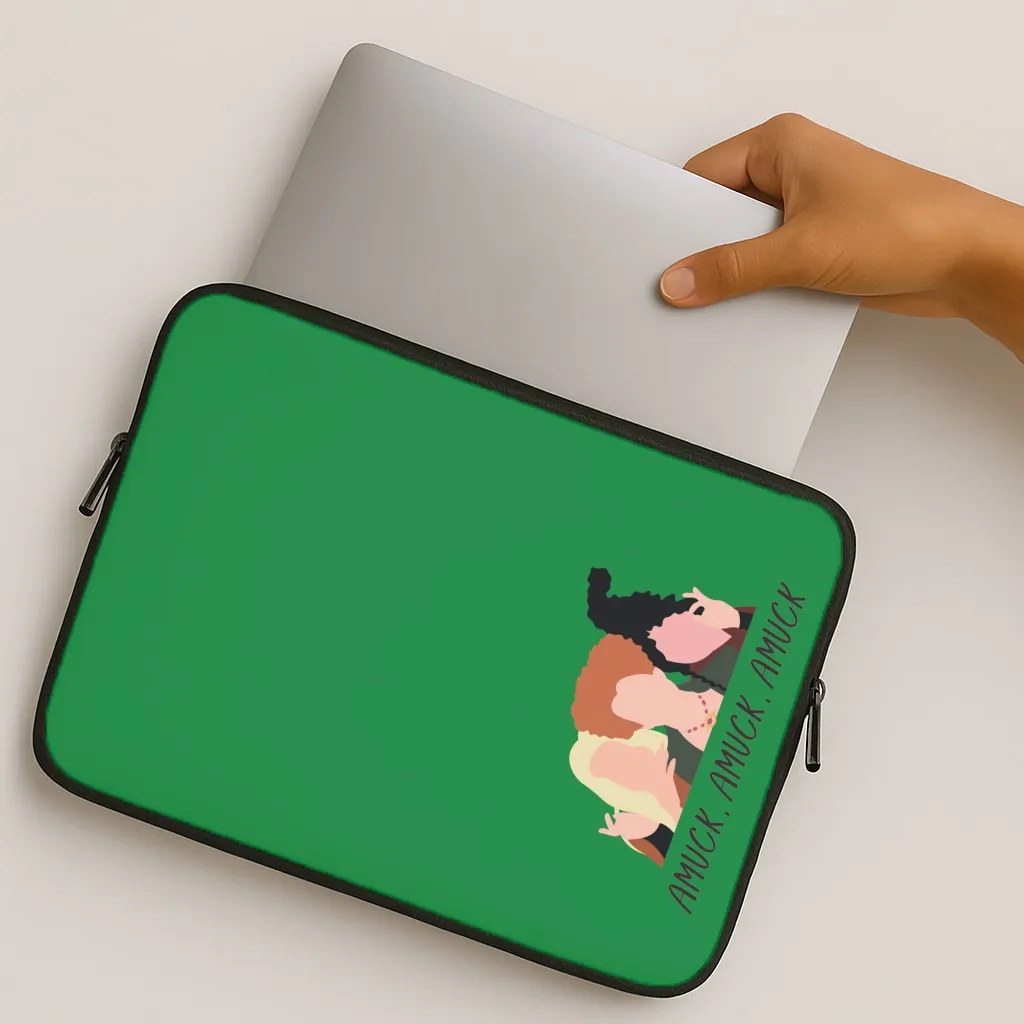 Amuck, Amuck, Amuck - Hocus Halloween Laptop Sleeve Casual Texture