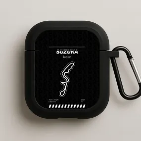 Suzuka Circuit AirPods Case fashion leather wrap