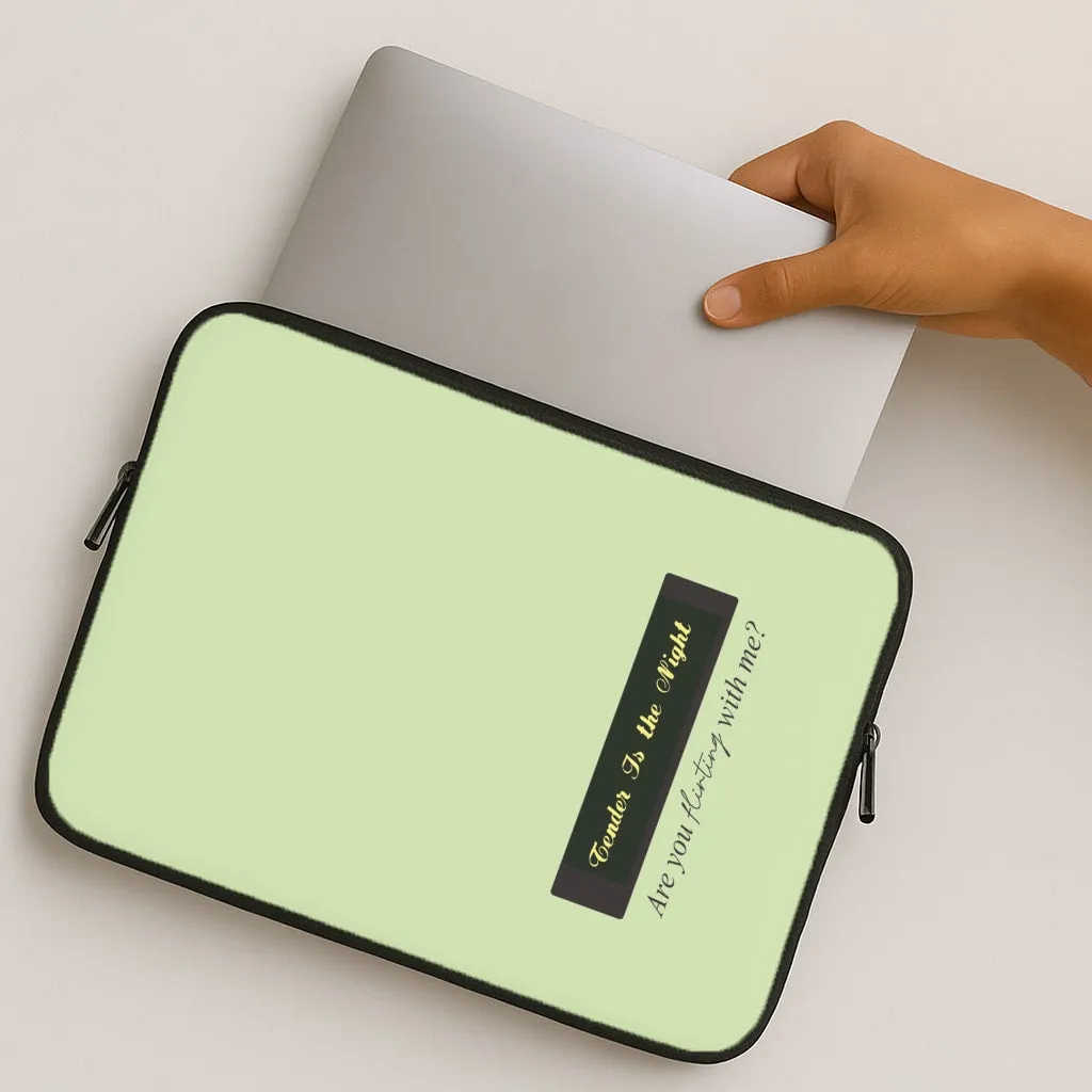 Polished Style Matte Look Design Are You Flirting With Me? Laptop Sleeve