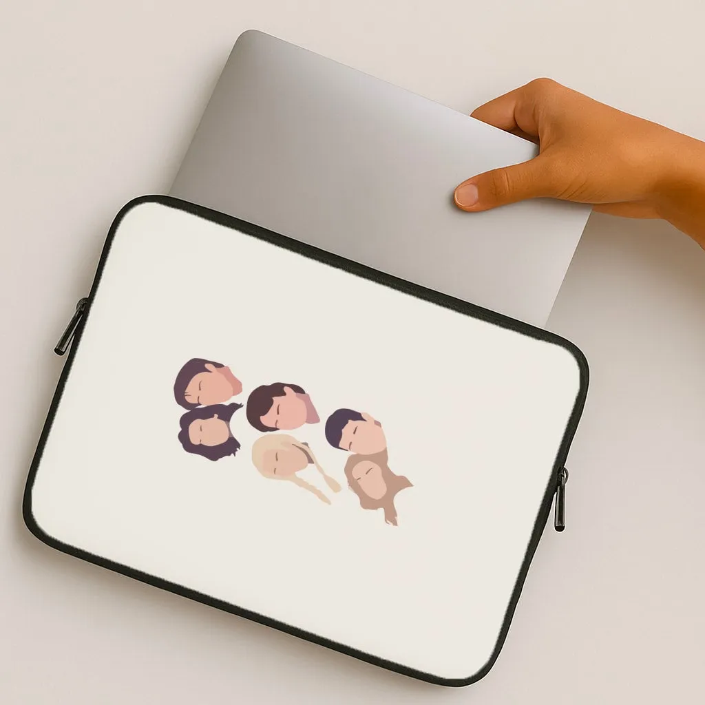 Cast Faces Laptop Sleeve Travel Companion