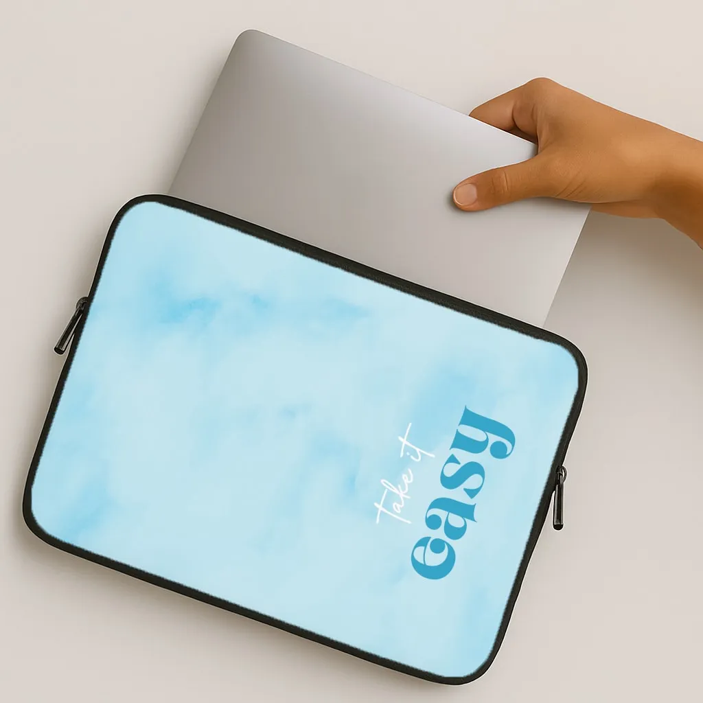 Take It Easy  Laptop Sleeve Light Design