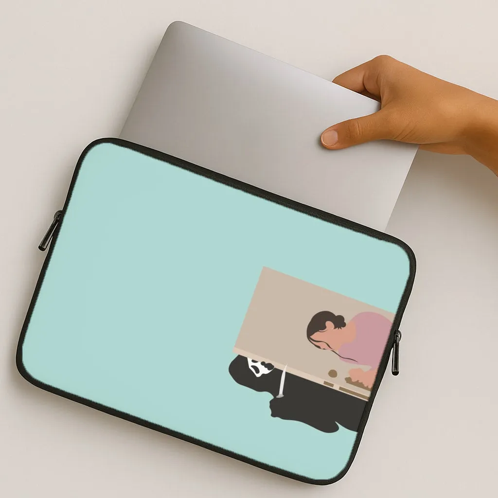 Comfort Texture Layer Tara And Ghostface - Scream Laptop Sleeve