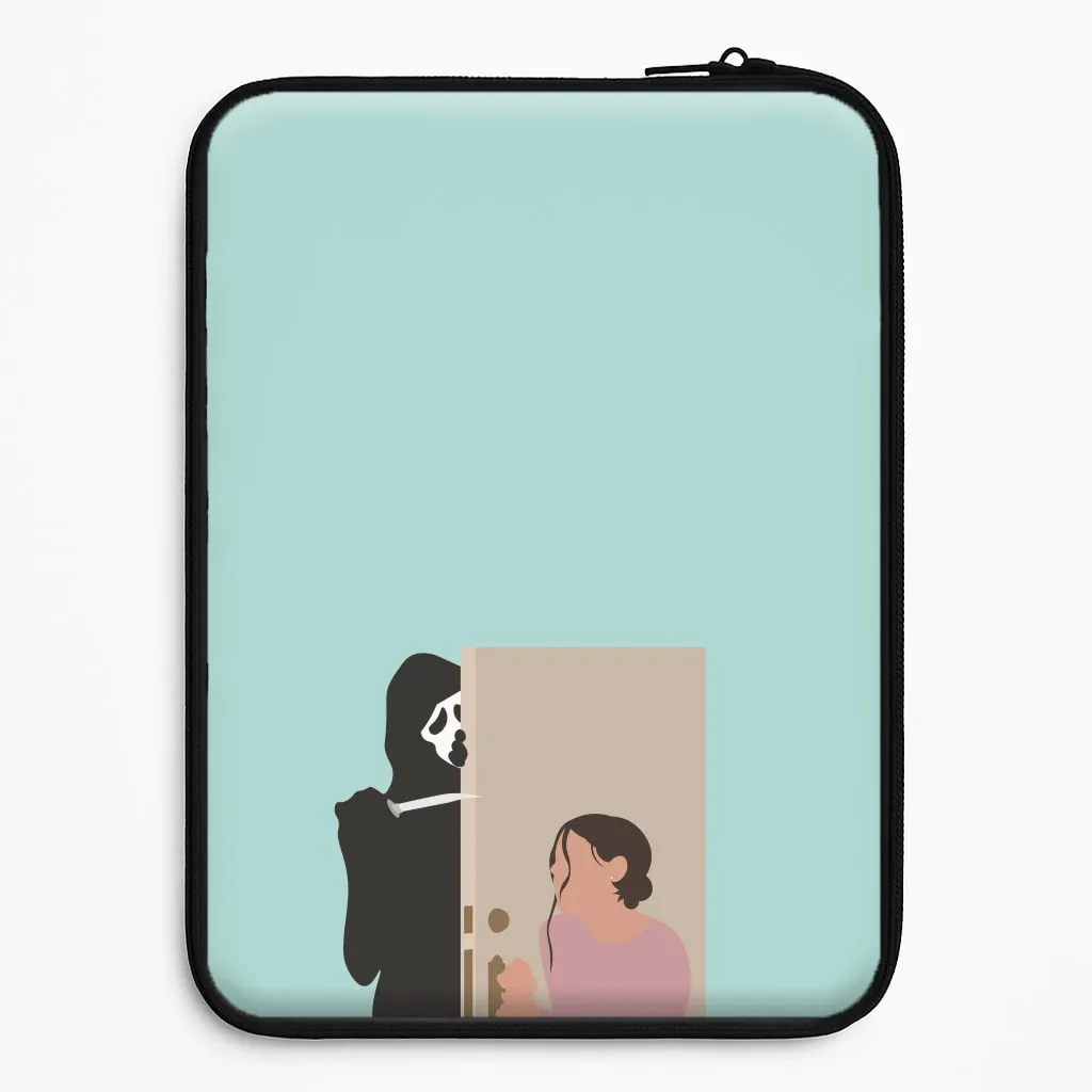 Unisex Design Slim Edge Tara And Ghostface - Scream Laptop Sleeve