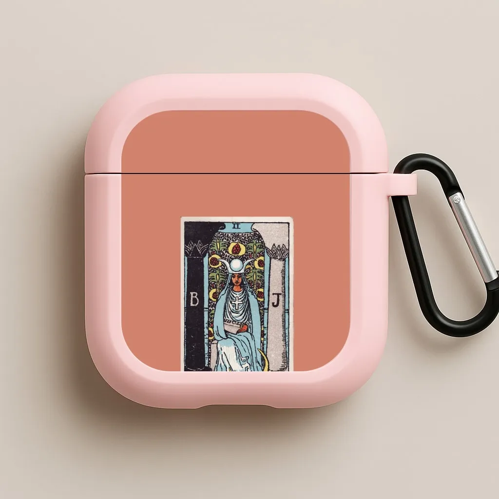 Tarot Card II AirPods Case simple airpods holder Soft Travel Texture
