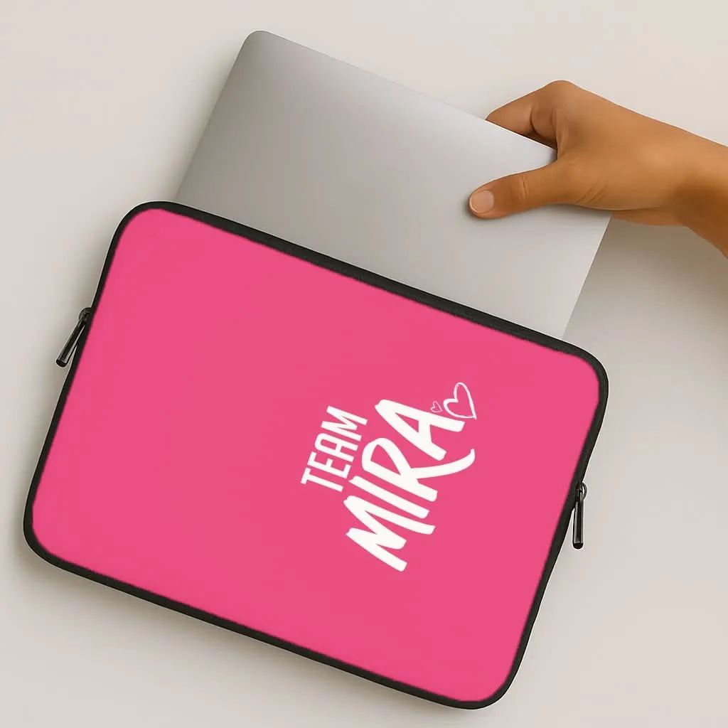 Team Mira Laptop Sleeve Rugged Frame Design Stylish Layer