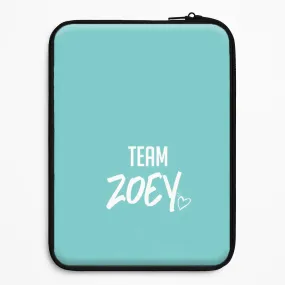 Team Zoey Laptop Sleeve Soft Finish Layer