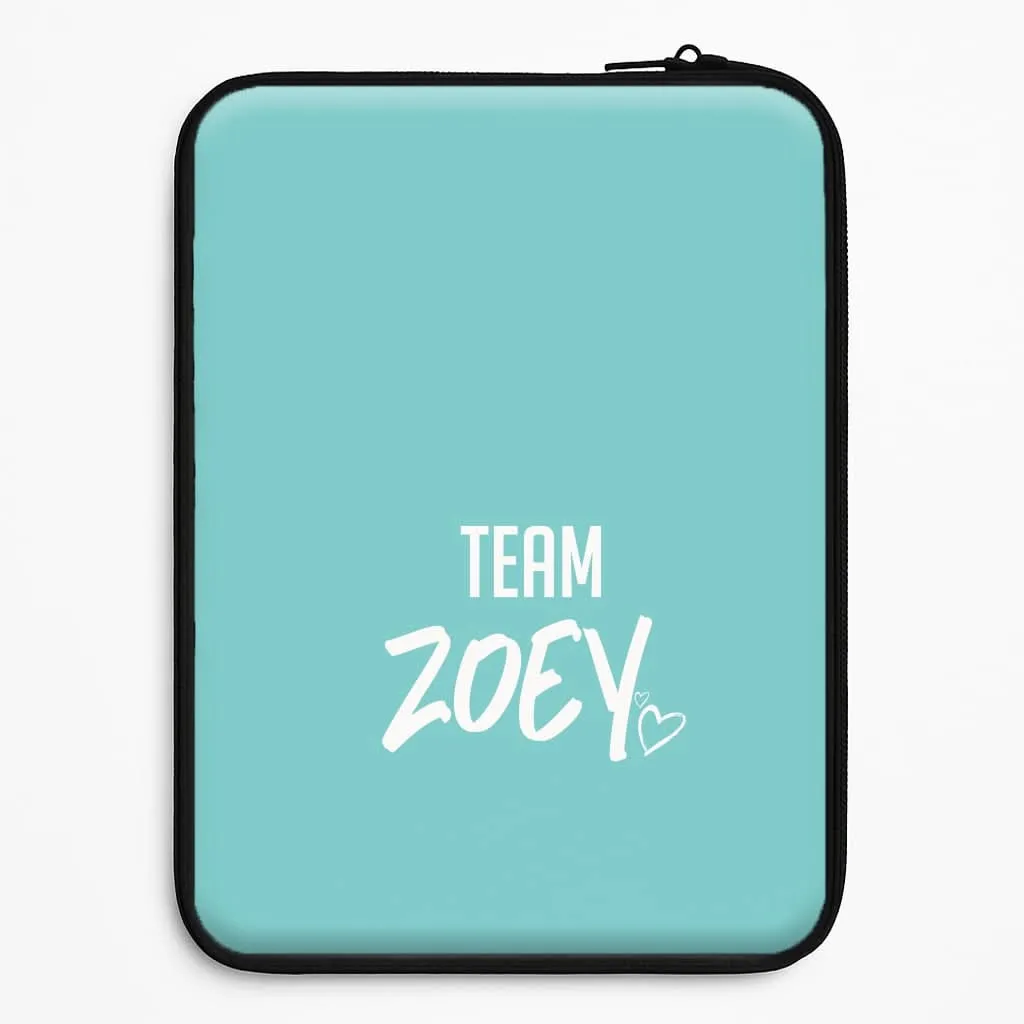 Team Zoey Laptop Sleeve Soft Finish Layer