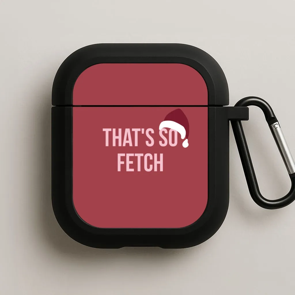 fashion ergonomic gradient protector That's So Fetch - Christmas Meanies AirPods Case