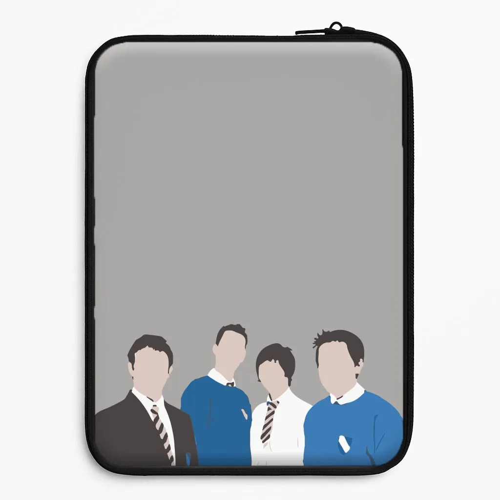 The Cartoon Inbetween Laptop Sleeve Matte Look Hybrid Material Build