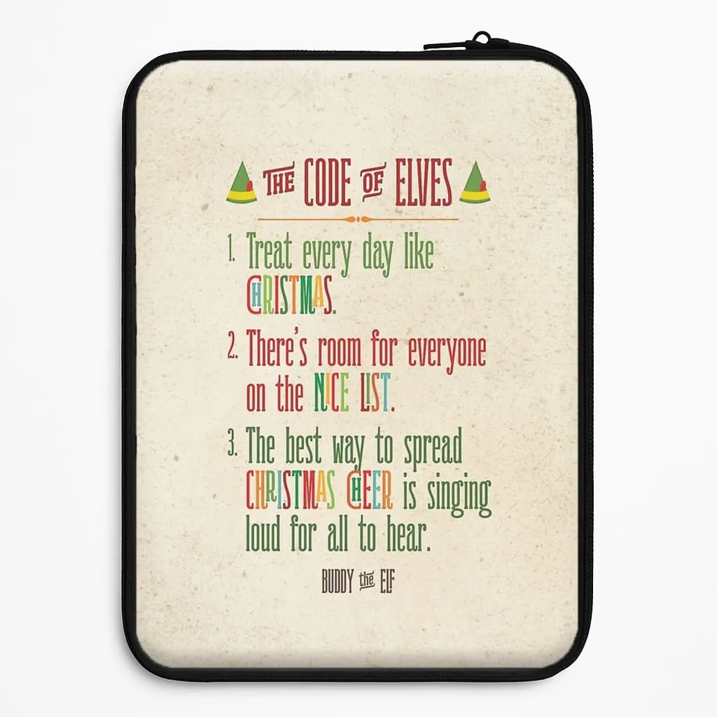 The Elf Code - Elf Laptop Sleeve Protective Detailing Edge