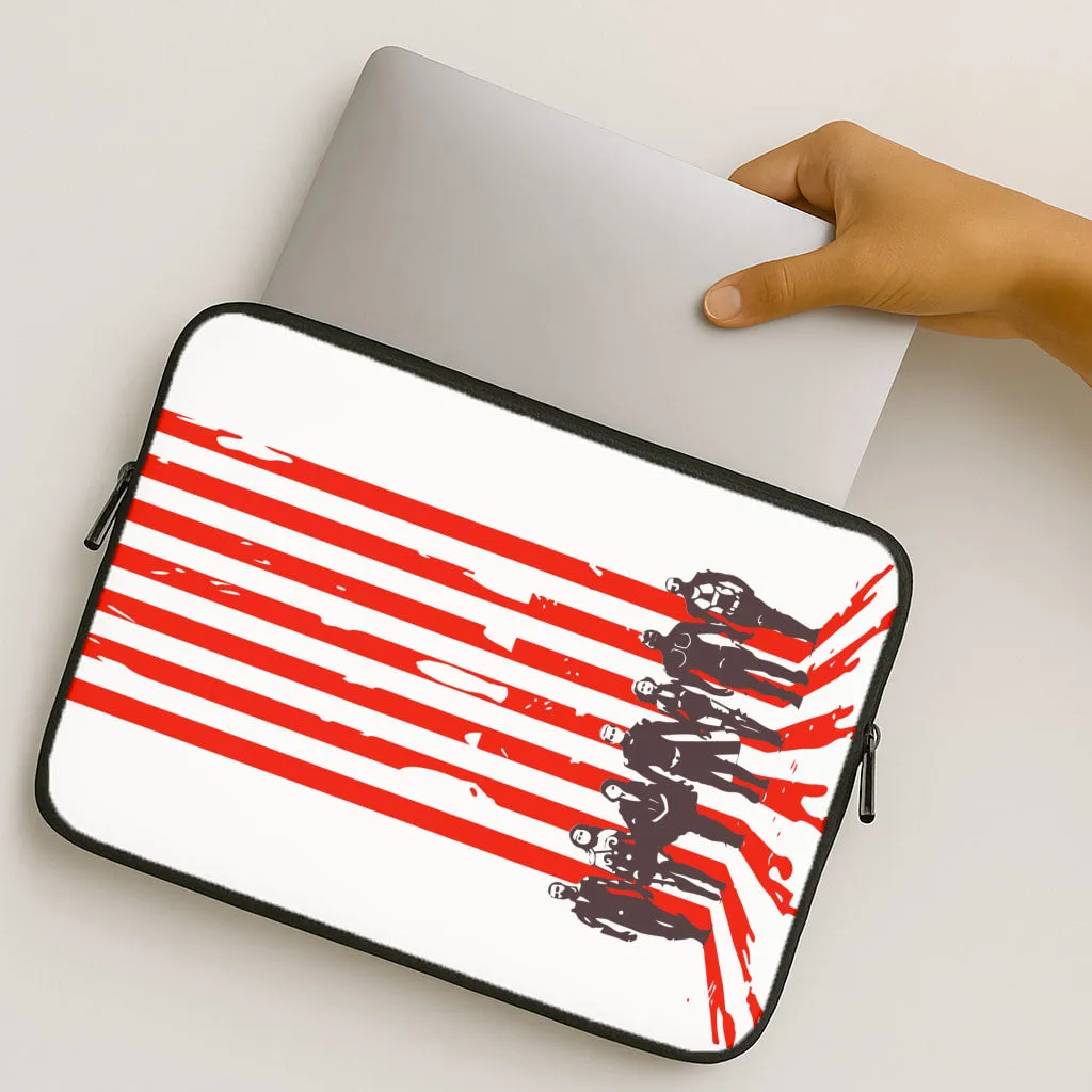 Hybrid Material The Seven Silhouettes Laptop Sleeve