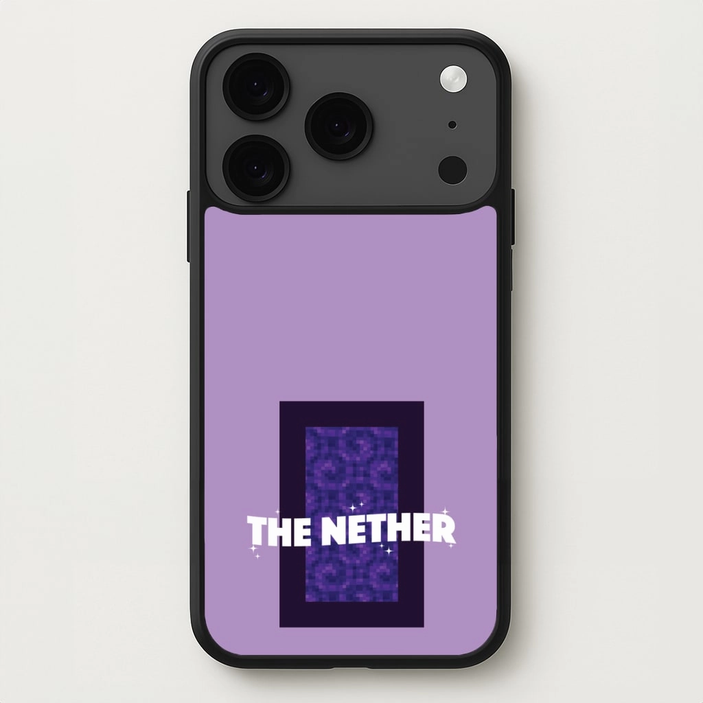 Soft Grip Soft Grip Finish The Nether Phone Case