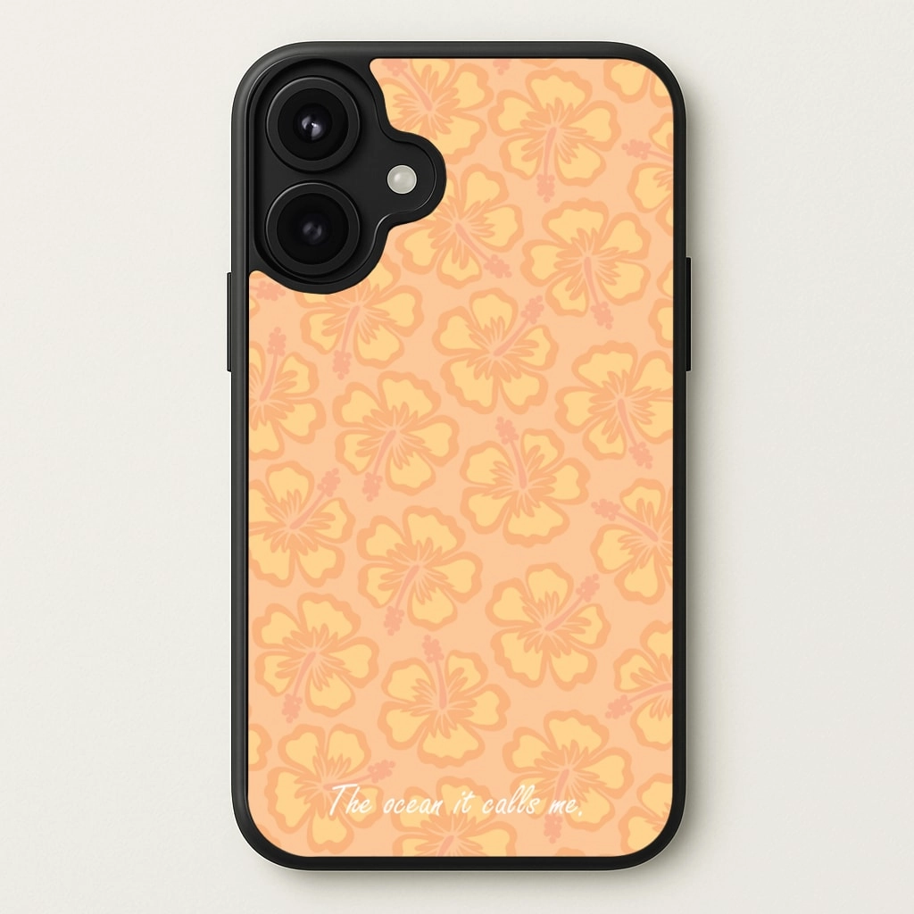 The Ocean It Calls Me Phone Case Comfort Edge