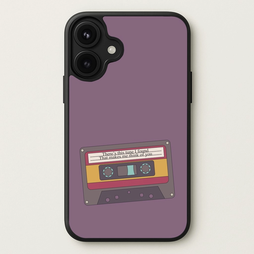 There's This Tune I Found Phone Case Minimal Touch Premium Feel