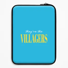 Lightweight Protection Protective barrier They're The Villagers Blue Laptop Sleeve