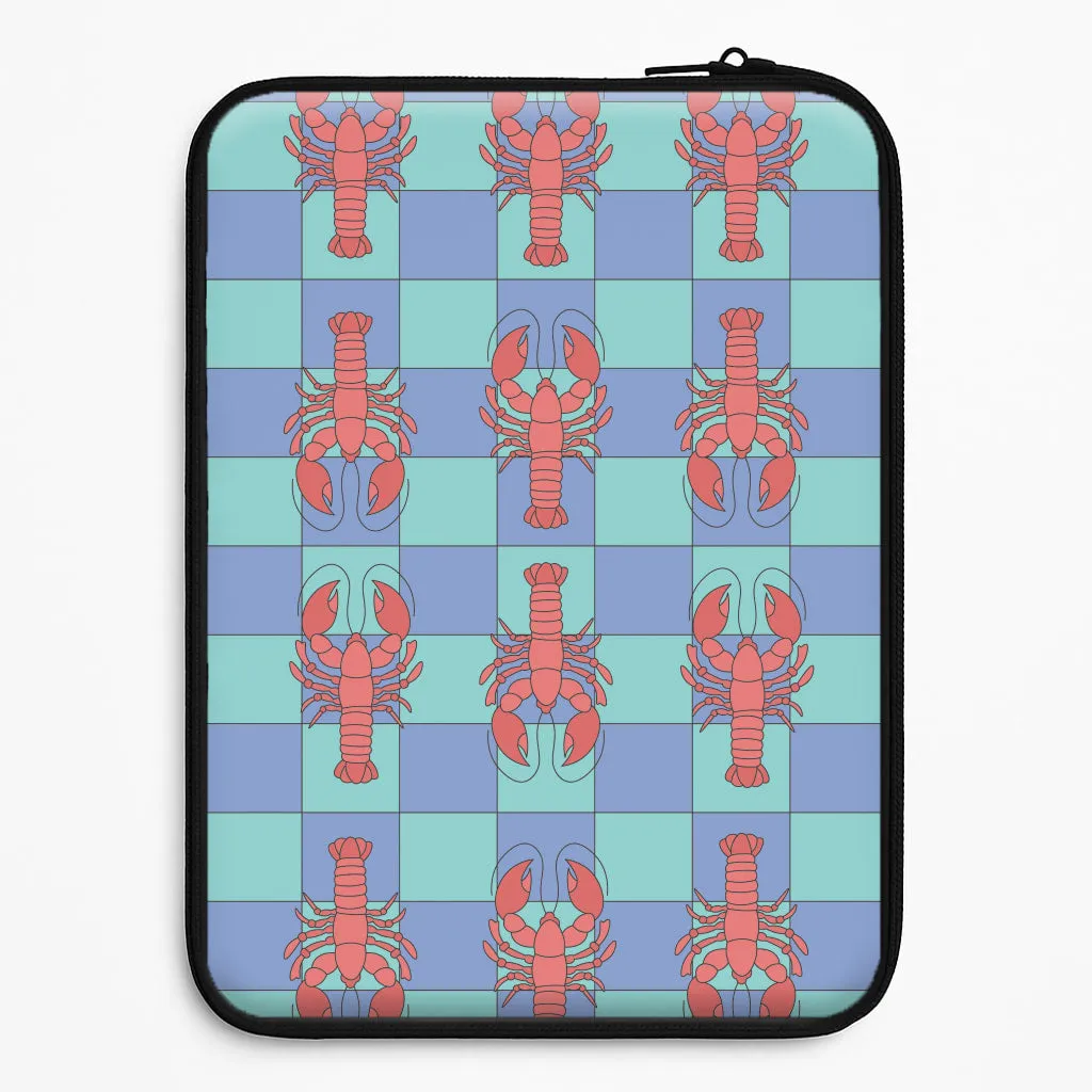 Soft Edge Texture Durable Look Lobster Pattern - Sealife Laptop Sleeve