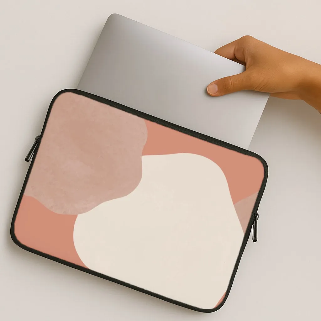 Scratch Block Premium Form Abstract Pattern XIV Laptop Sleeve