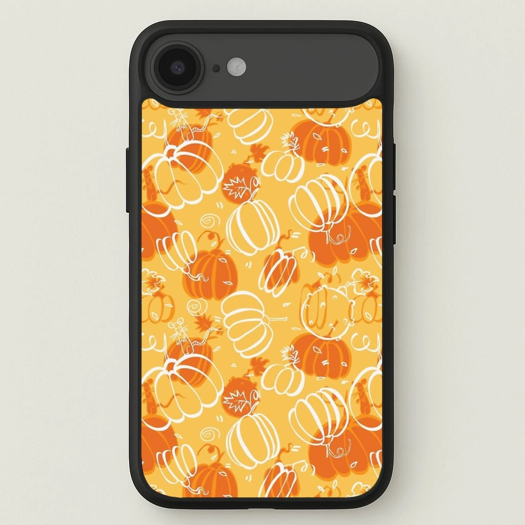 Everyday Carry Drawn Pumpkin Pattern Phone Case