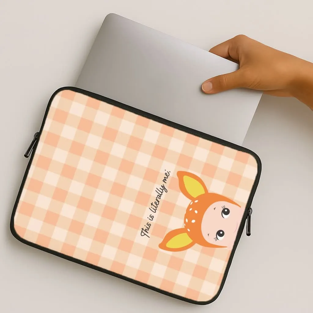 This Is Literally Me  Laptop Sleeve Modern Grip Texture