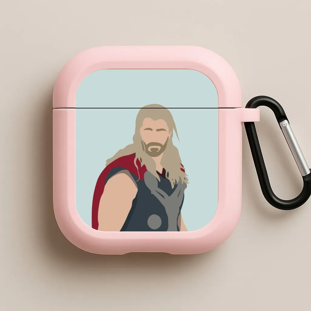 Durable Smooth Shell Thor AirPods Case