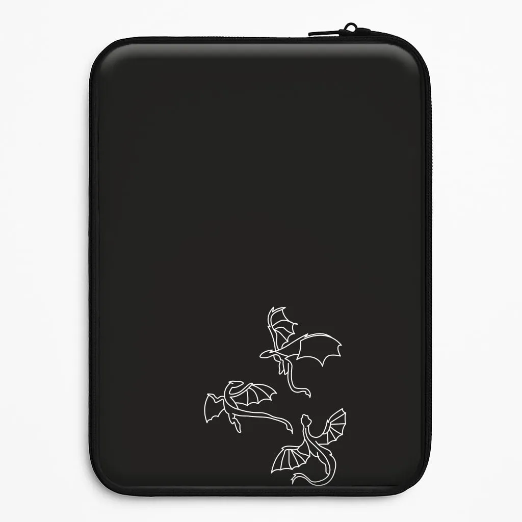 Shock Surface Layer Elegant Appearance Three Dragons - Dragon Patterns Laptop Sleeve