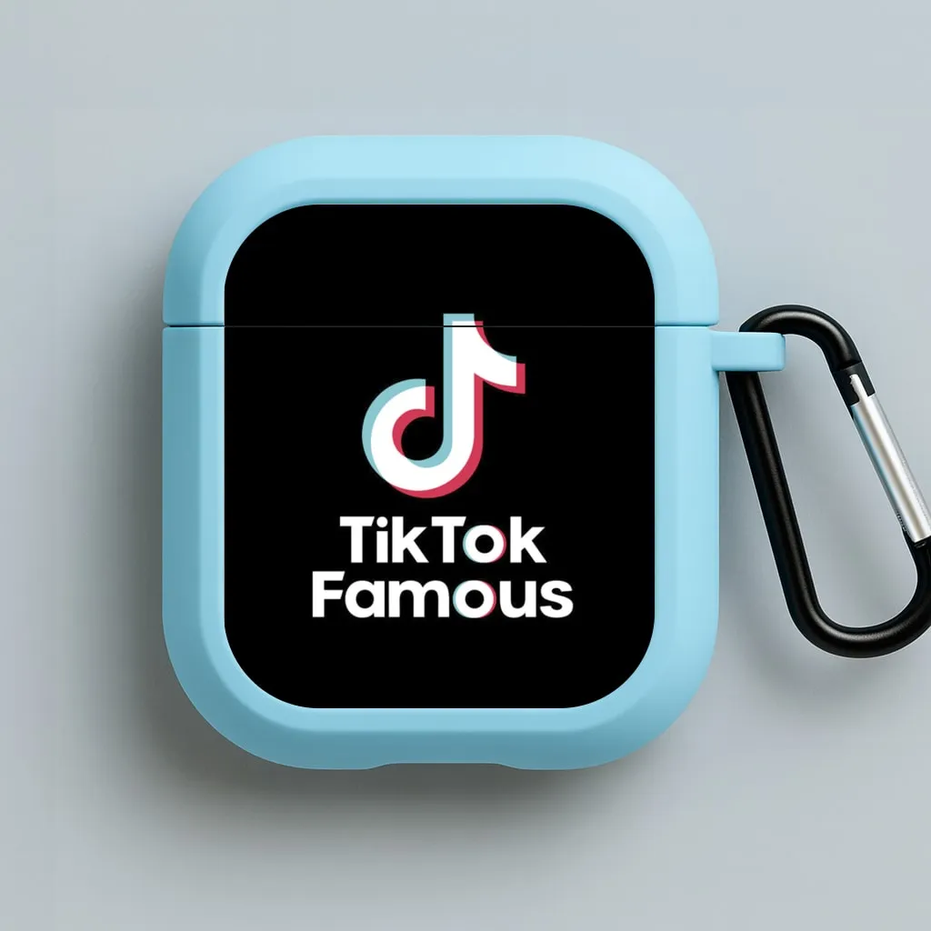 leather texture finish eco sustainable travel shell TikTok Famous AirPods Case