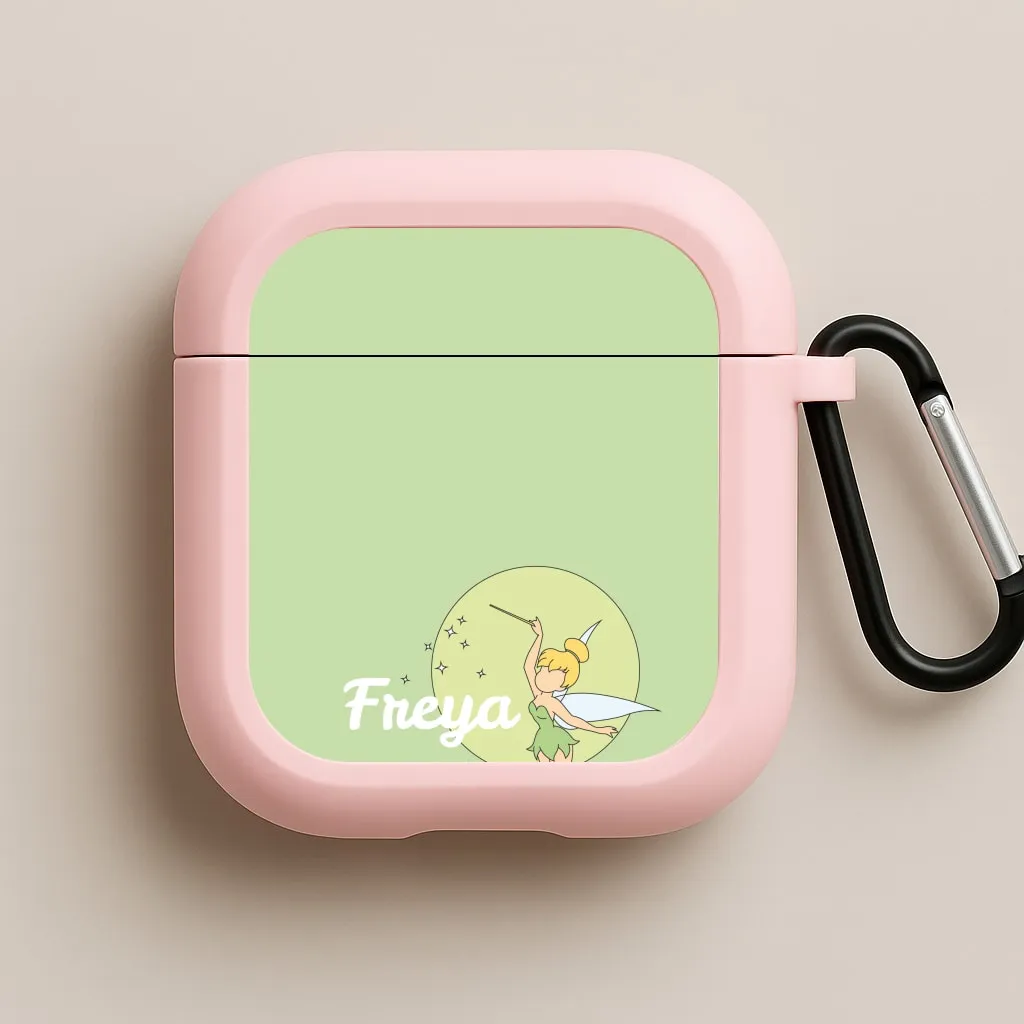 Soft Compact Bag Tinkerbell - Personalised Fairytale AirPods Case