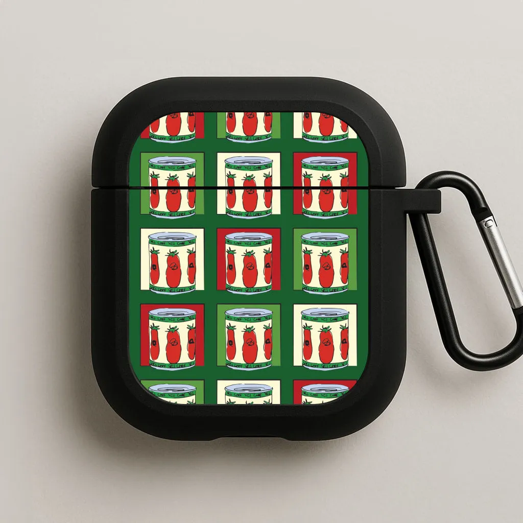 magnetic flap cover Tomato Pattern AirPods Case