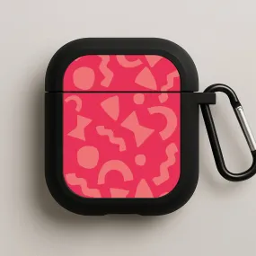 Modern Travel Holder Compact Everyday Holder Abstract Pattern 12 AirPods Case