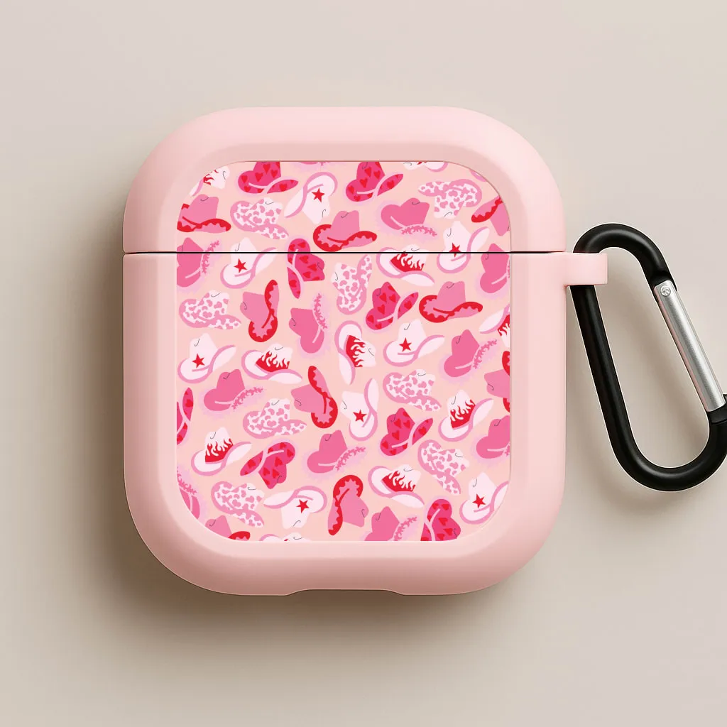 Trendy Smooth Finish Creative Pattern Bag Cowboy Hats - Western  AirPods Case