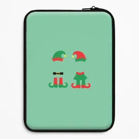 Easy Access Refined Shield Elf Body - Christmas Laptop Sleeve