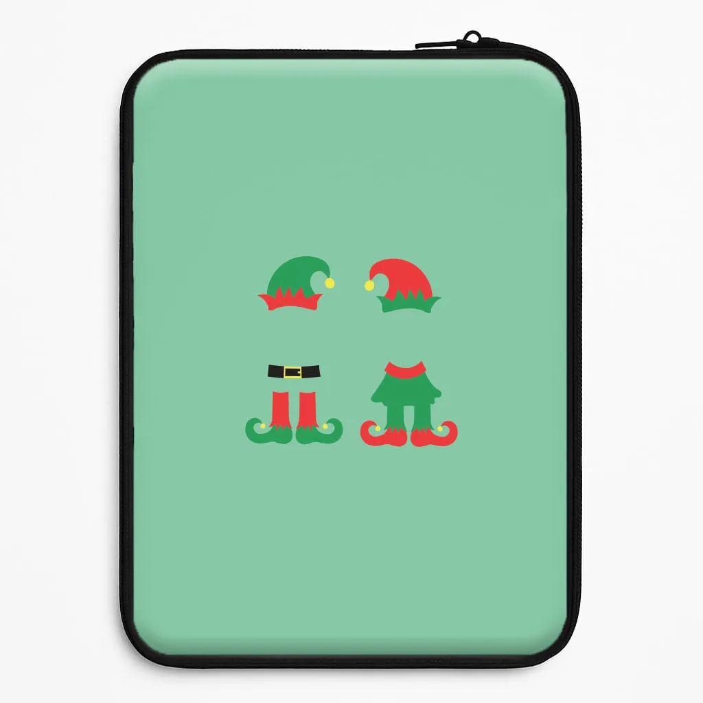 Easy Access Refined Shield Elf Body - Christmas Laptop Sleeve