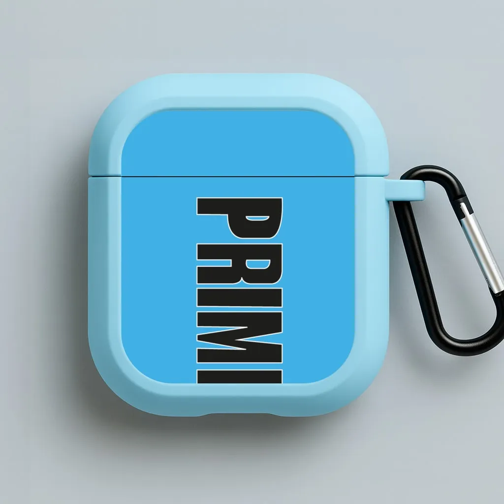 Universal Fashion Case Wireless Audio Storage Prime - Blue AirPods Case