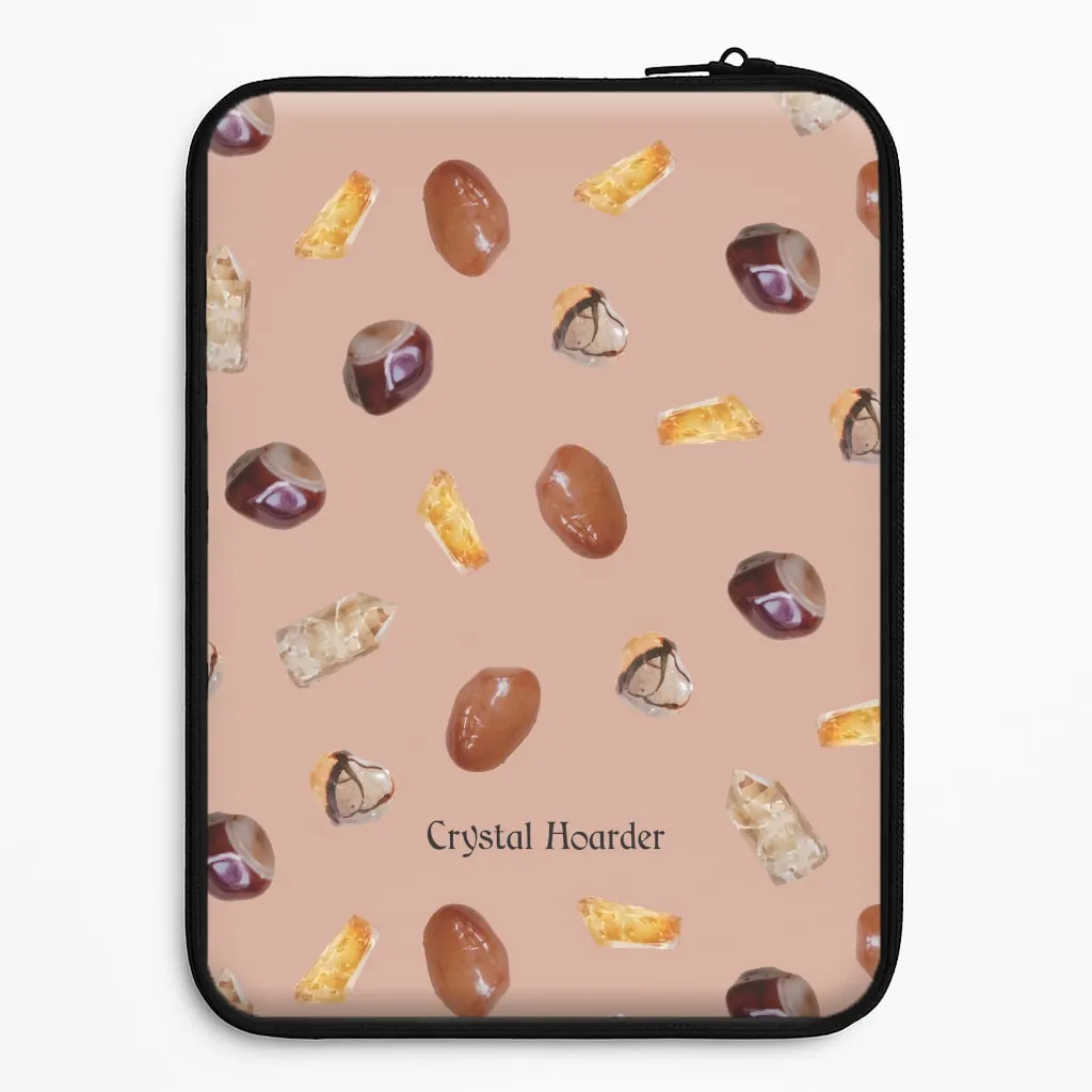 Crystal Hoarder Pattern Laptop Sleeve simple design Stylish Surface Design