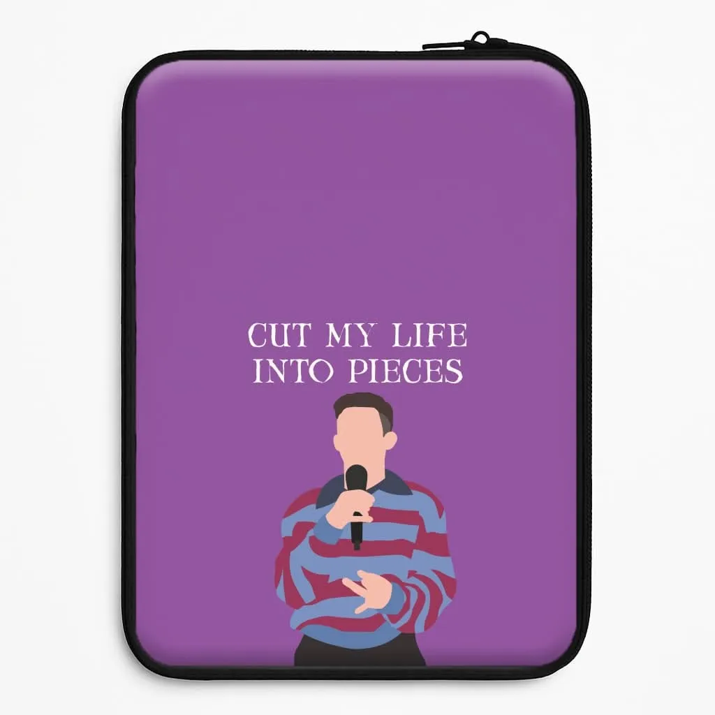 Protective Finish Gloss Texture Cut My Life Into Pieces Karaoke Laptop Sleeve