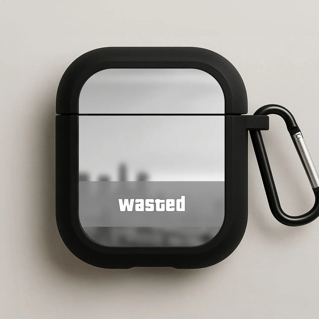Wasted - Video Game AirPods Case Modern Silicone Holder