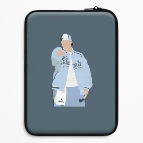 Premium Texture Matte Texture Design Tracksuit Laptop Sleeve