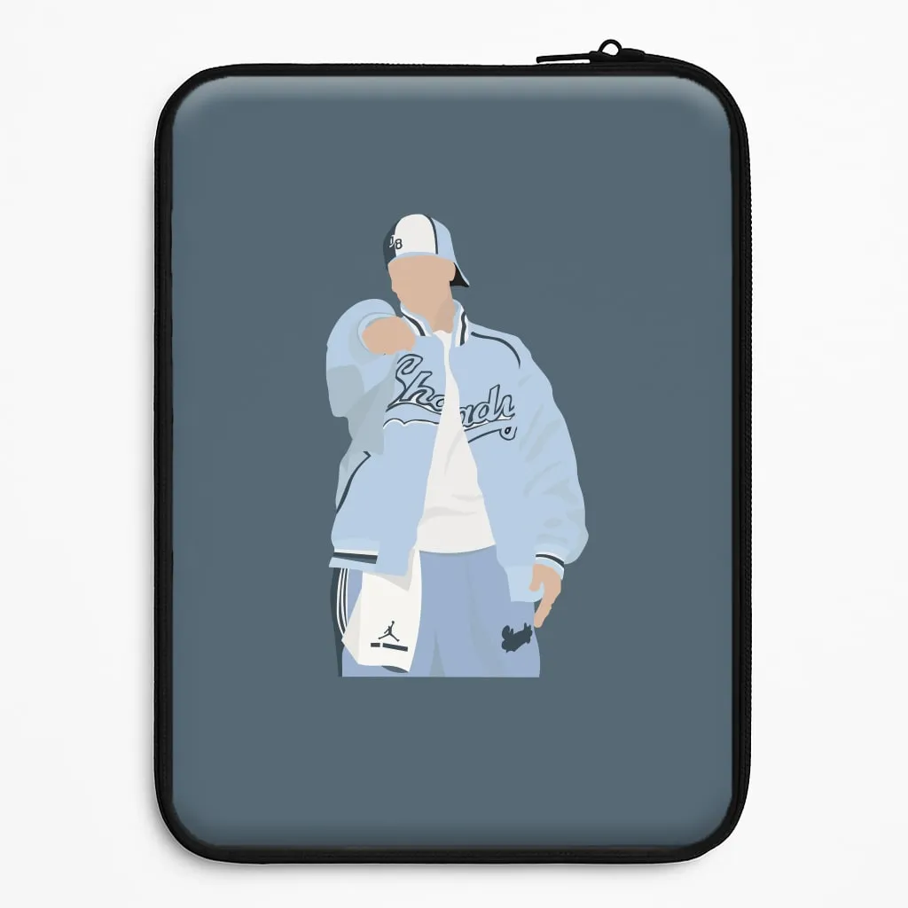 Premium Texture Matte Texture Design Tracksuit Laptop Sleeve