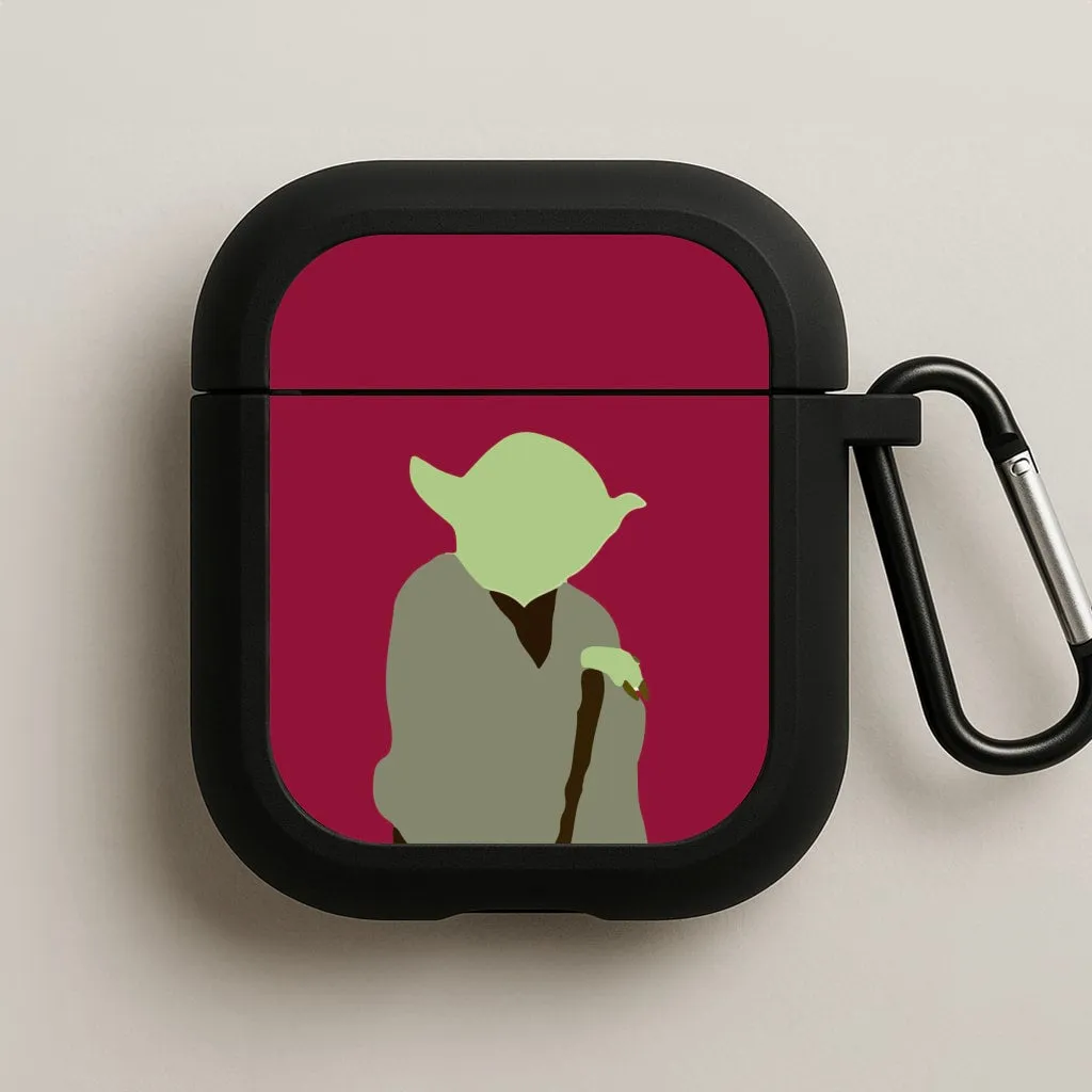 Yoda Faceless AirPods Case Lightweight Charging Case travel proof airpods cover