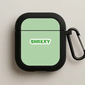 Shrexy AirPods Case portable neon commuter airpods protector shock absorbing earbuds shell